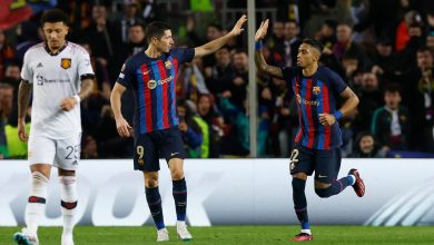 Photo of فيديو.. مانشستر يونايتد يفرض التعادل على برشلونة في الكامب نو